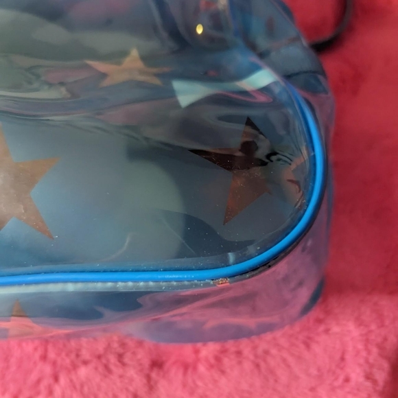 hello kitty 2004 blue transparent purse - Picture 4 of 6